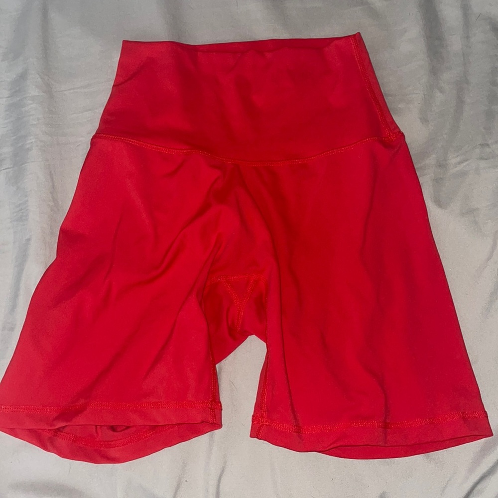 Bright red nvgtn shorts